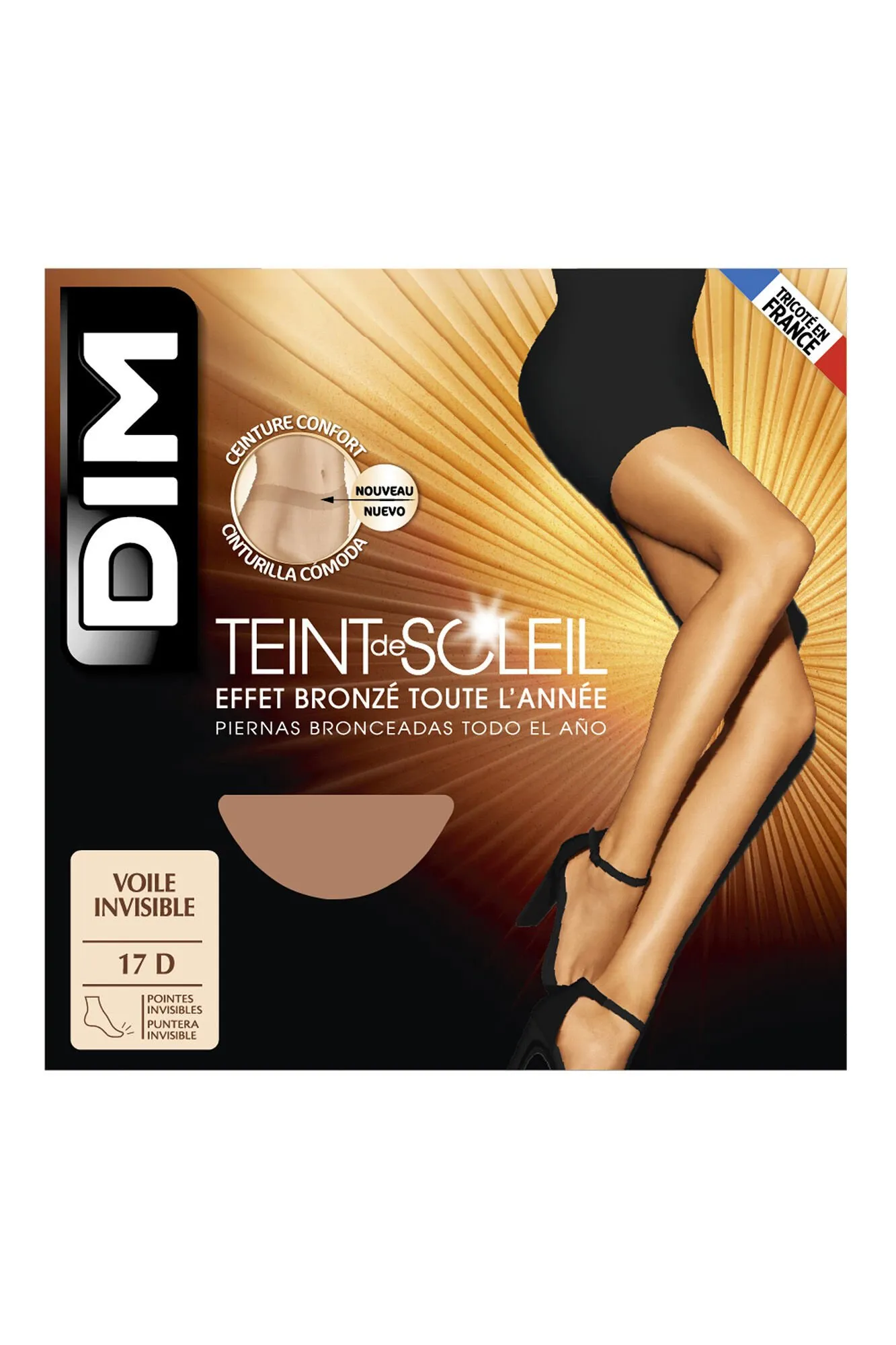 Panty de verano Teint de Soleil transparente efecto natural