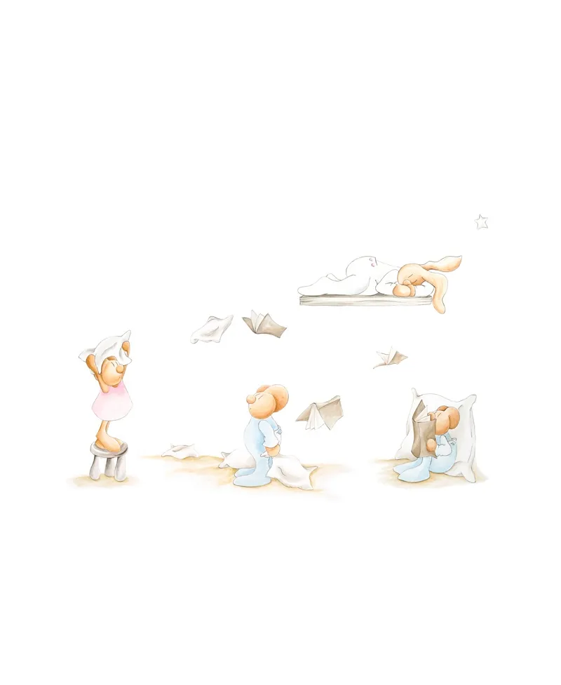 Papel Pintado Infantil Flying Books Coordonné