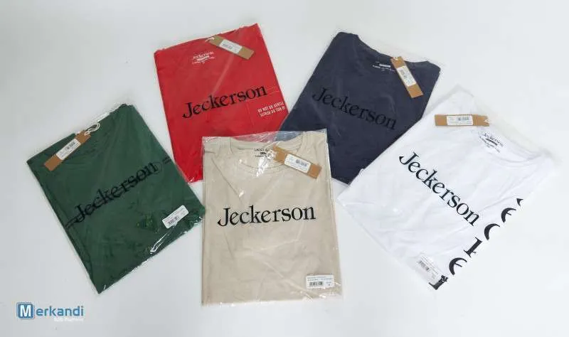 Paquete de 10 camisetas Jeckerson para hombre para minoristas: ropa versátil y cómoda