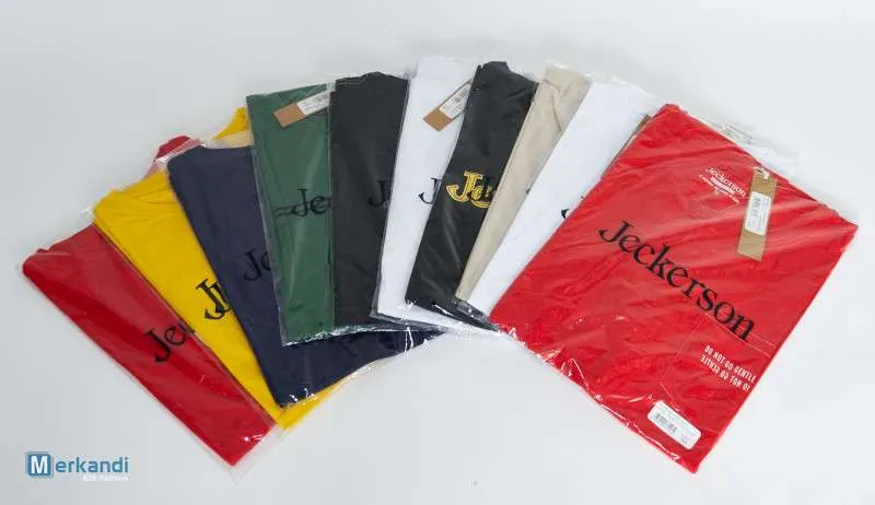 Paquete de 10 camisetas Jeckerson para hombre para minoristas: ropa versátil y cómoda