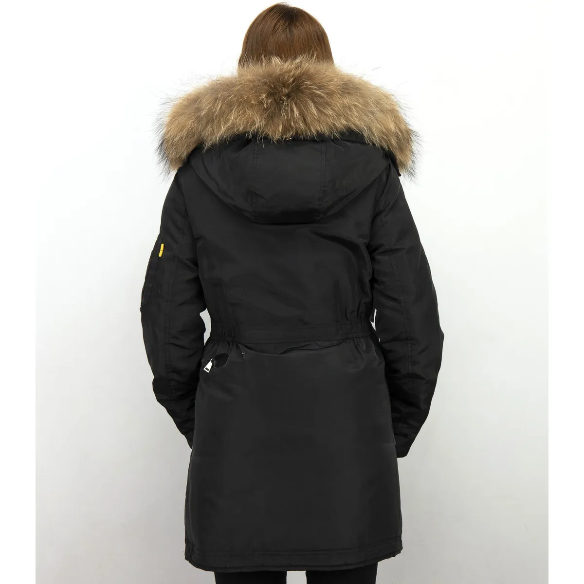 Parka Larga Chaqueta De Invierno