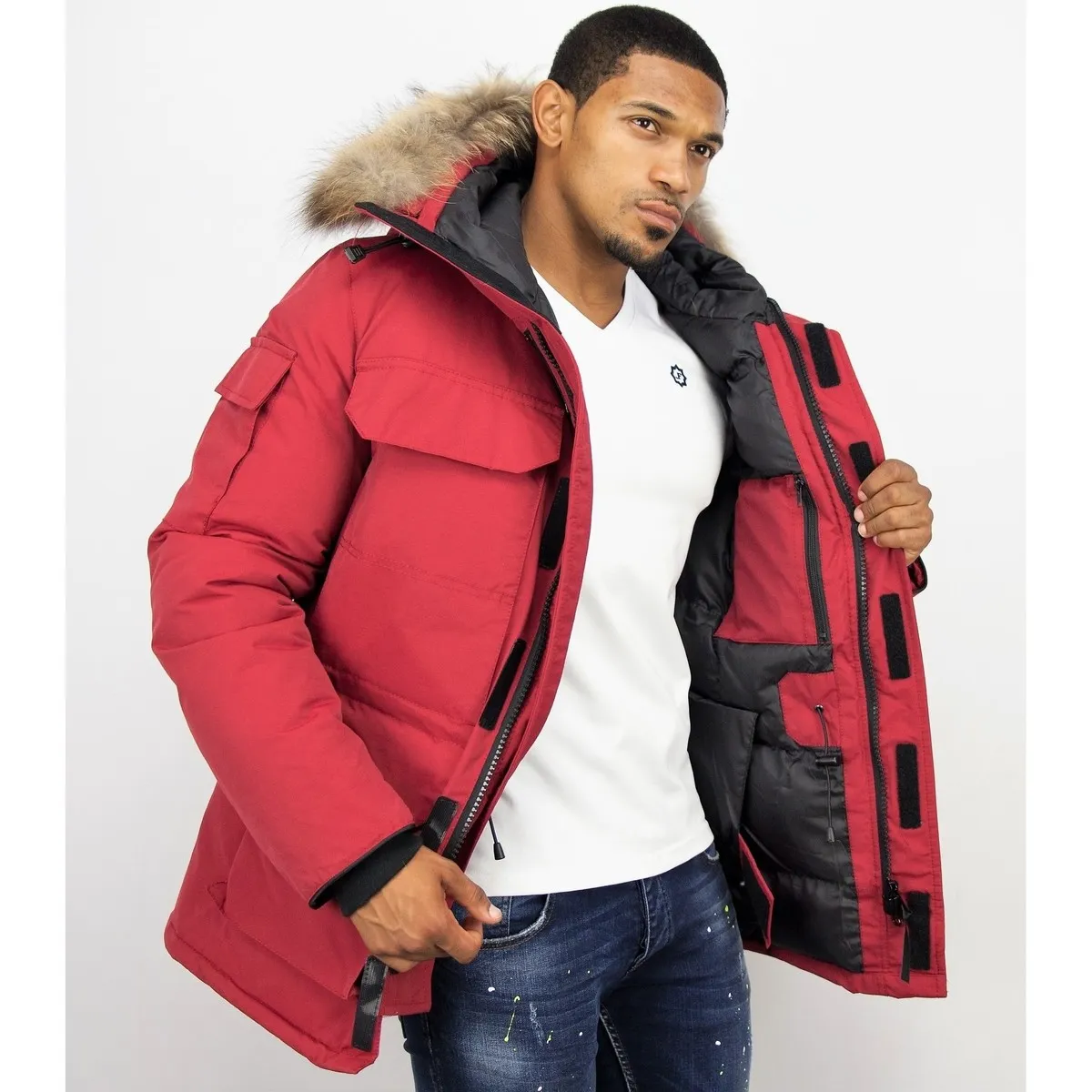 Parkas Hombre Parka De Invierno