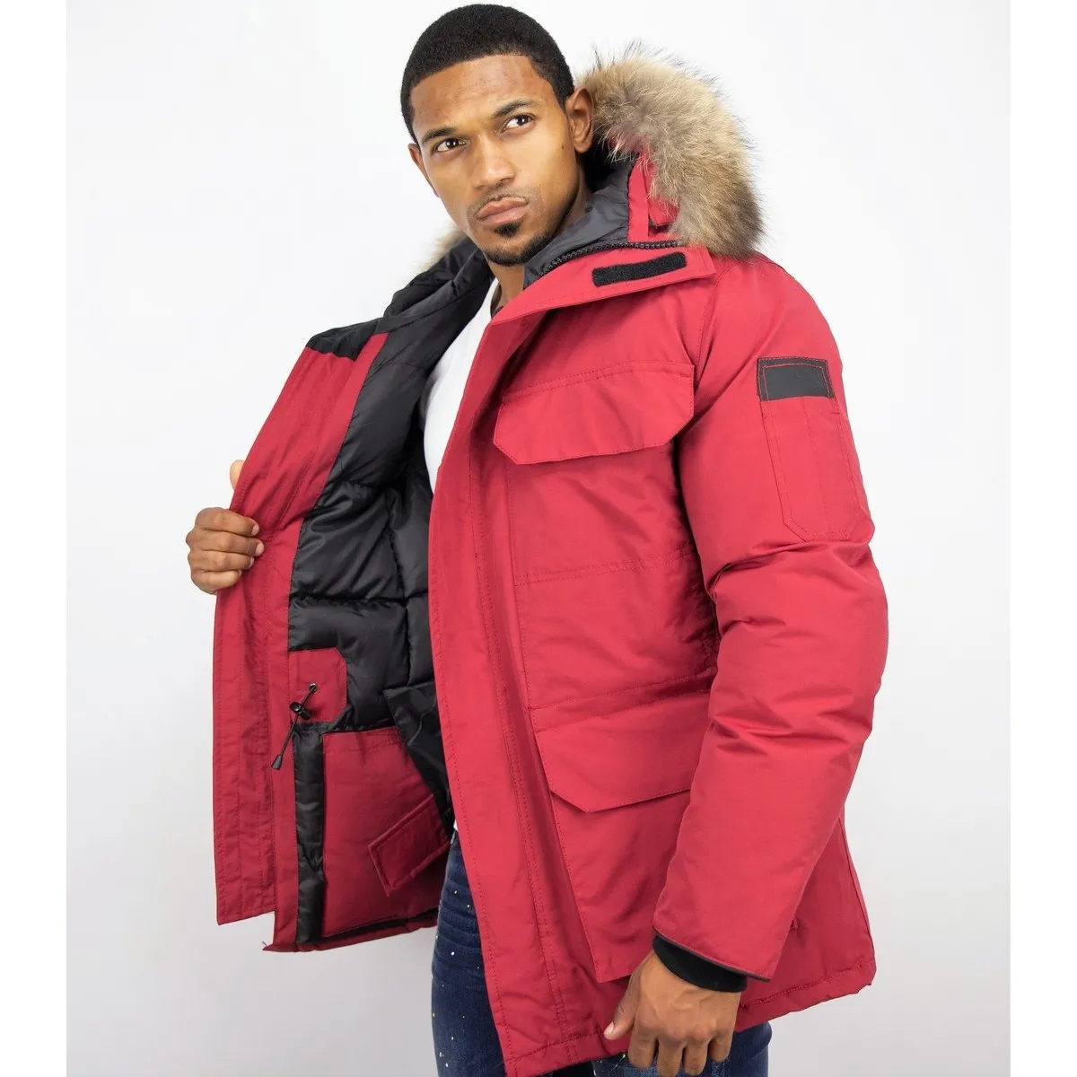 Parkas Hombre Parka De Invierno