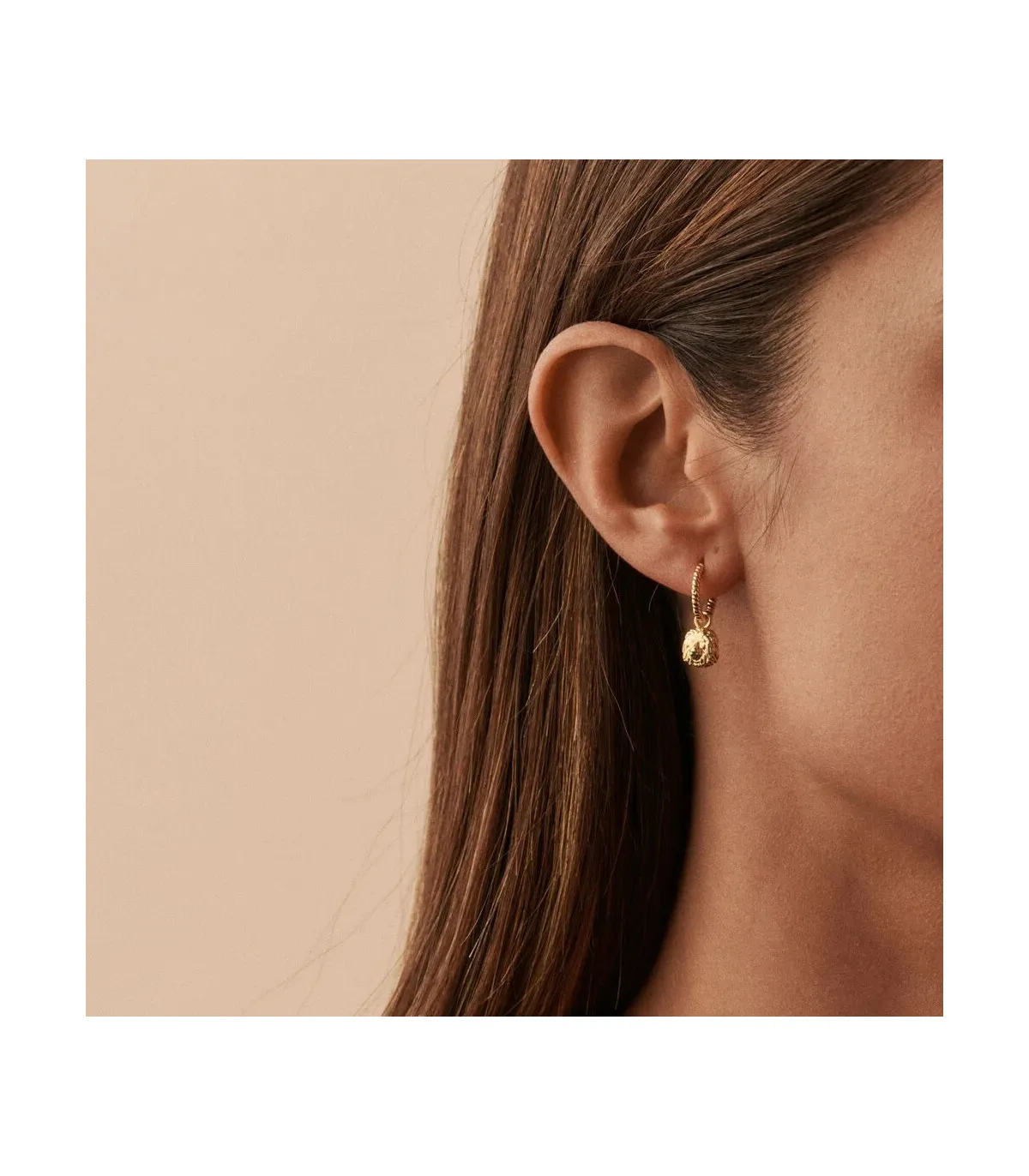 PIERCING AGATHA CRIOLLA MINI LEóN DORADO  2380671157TU