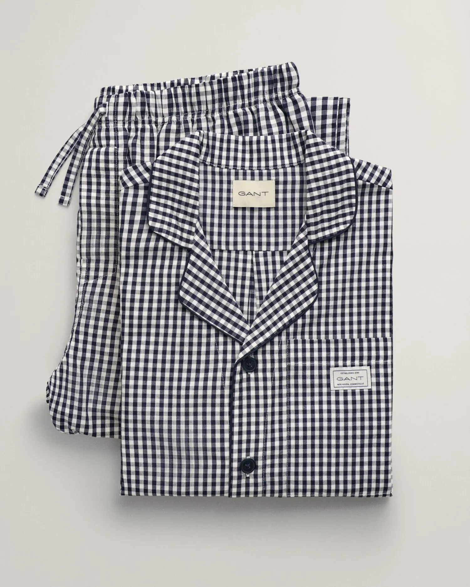 Pijama de cuadros Vichy