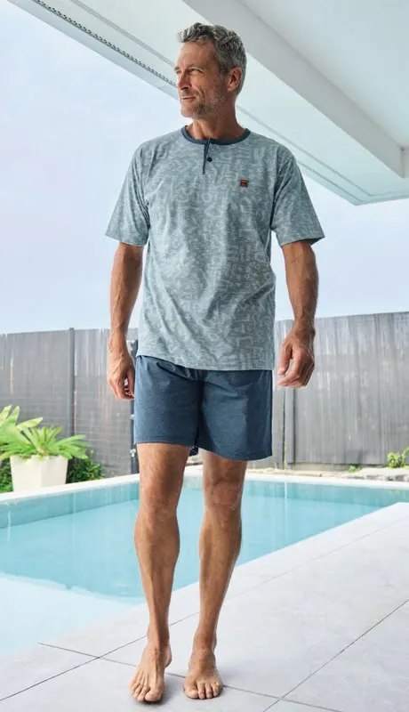 Pijama Massana de verano en verde vigoré