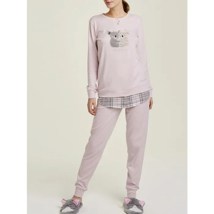 Pijama mujer Noidinotte largo FA6583
