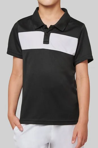 Polo de manga corta para niños