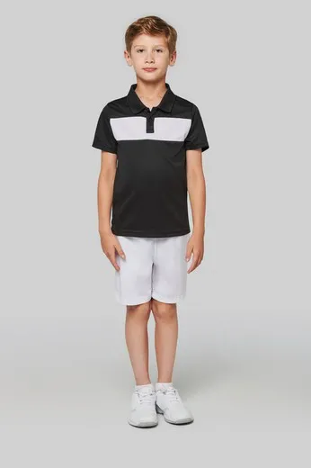 Polo de manga corta para niños