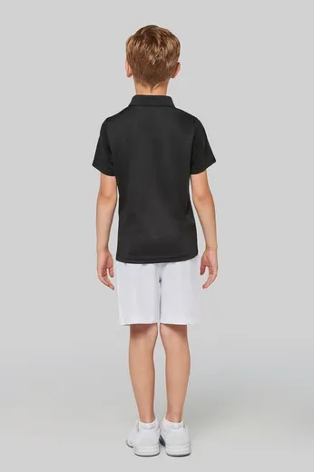 Polo de manga corta para niños