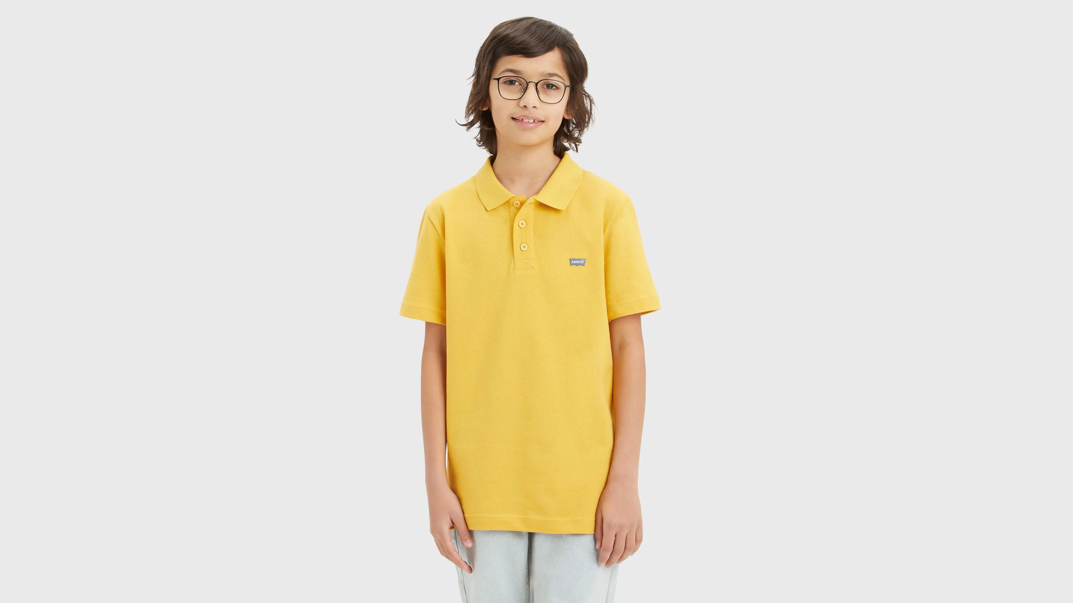 Polo Para Adolescentes Back Neck Tape