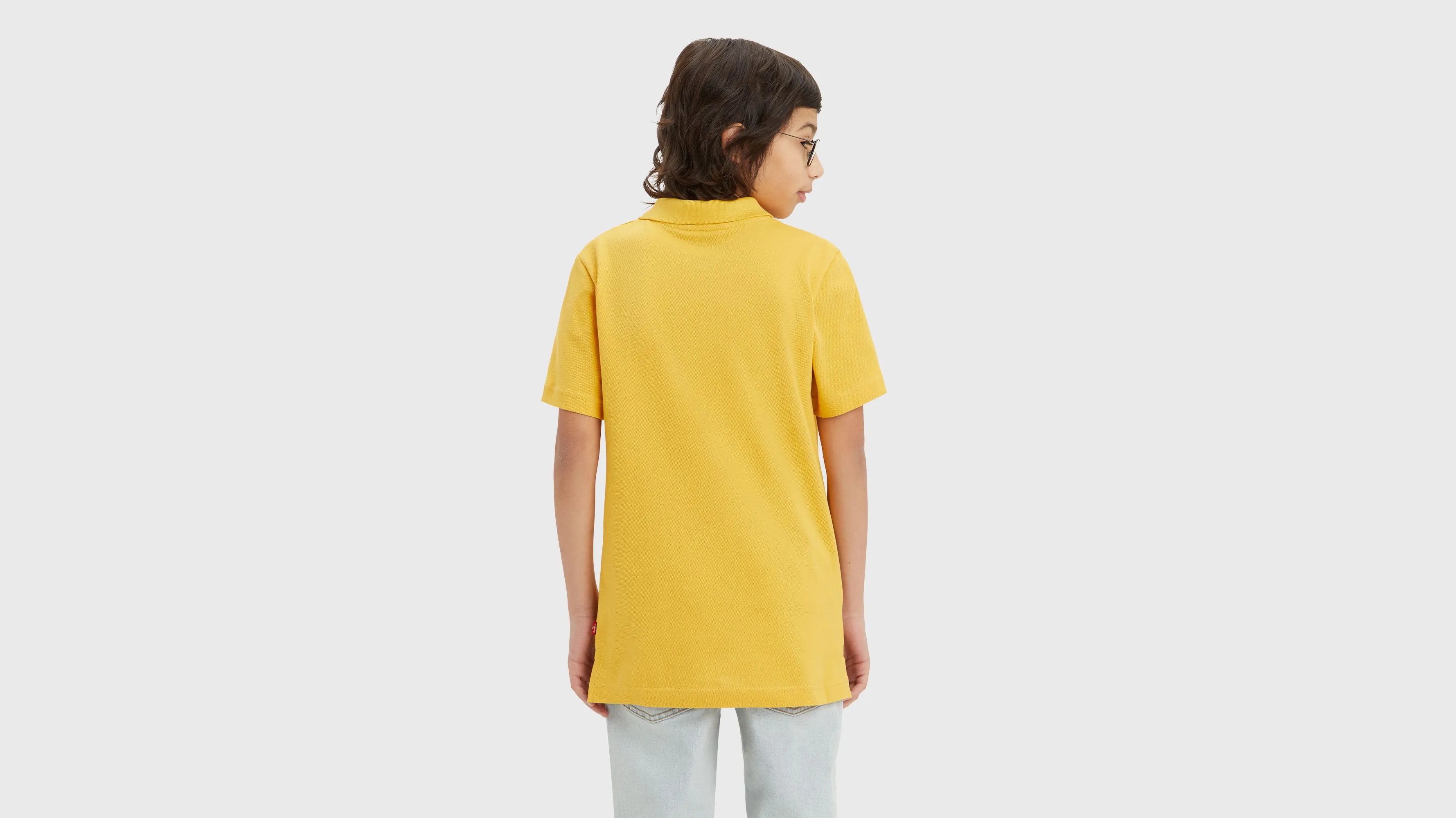 Polo Para Adolescentes Back Neck Tape