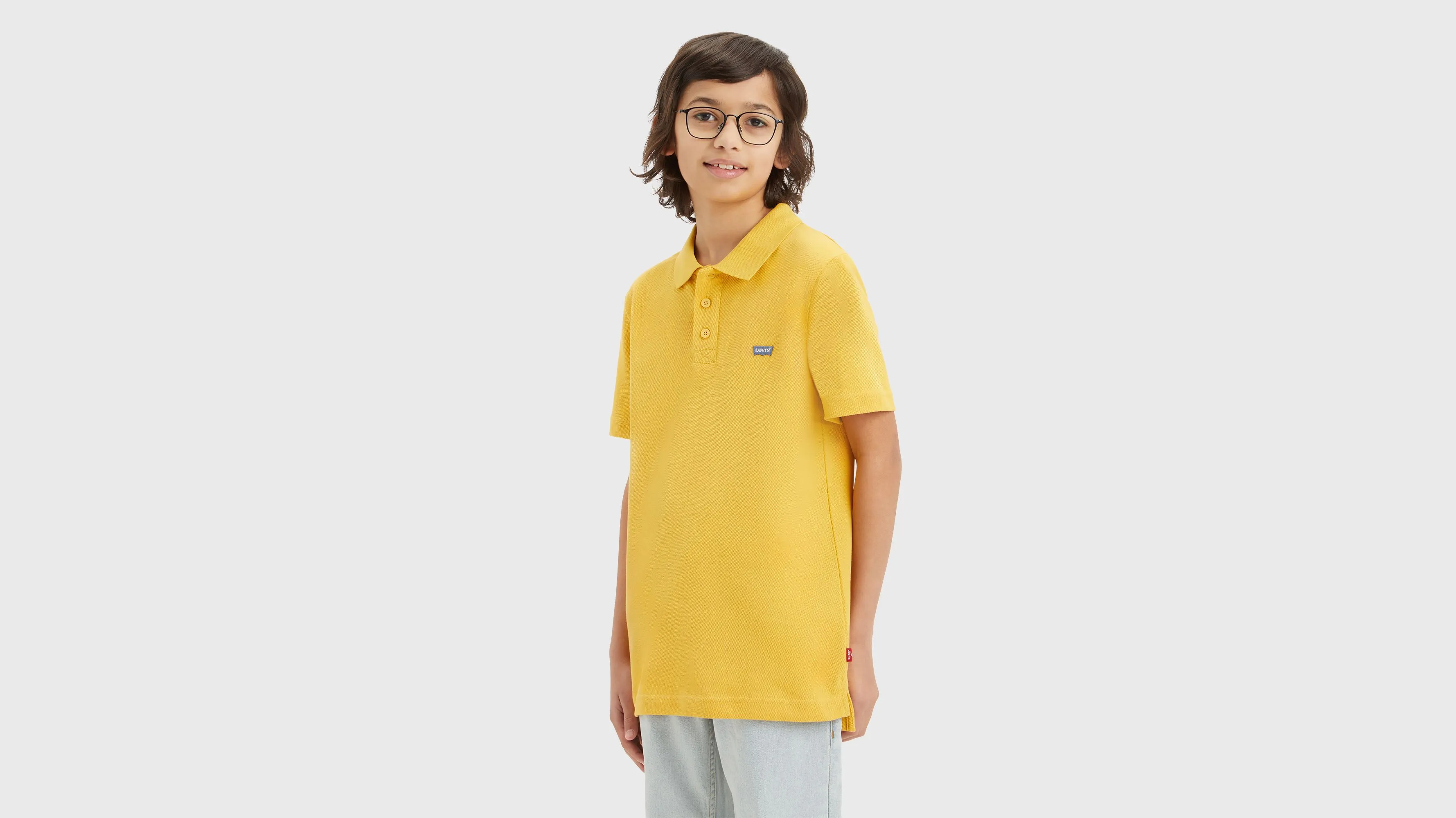 Polo Para Adolescentes Back Neck Tape