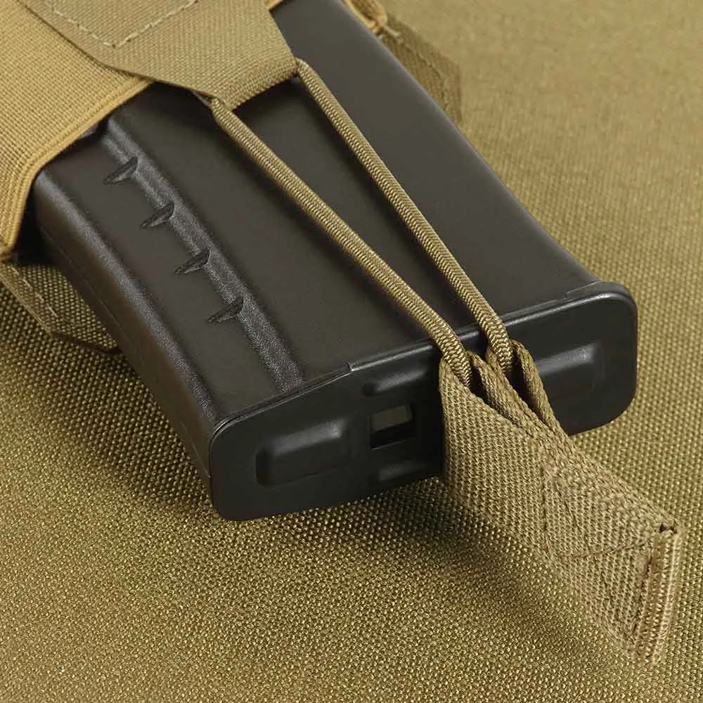 PORTACARGADOR DE FUSIL MTAC POUCH SINGLE ELASTIC MAGAZINE ELITE LASER CUT