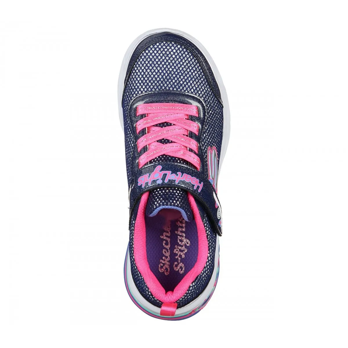 Rebajas Skechers niña luces del 27 al 35 Sk302304l