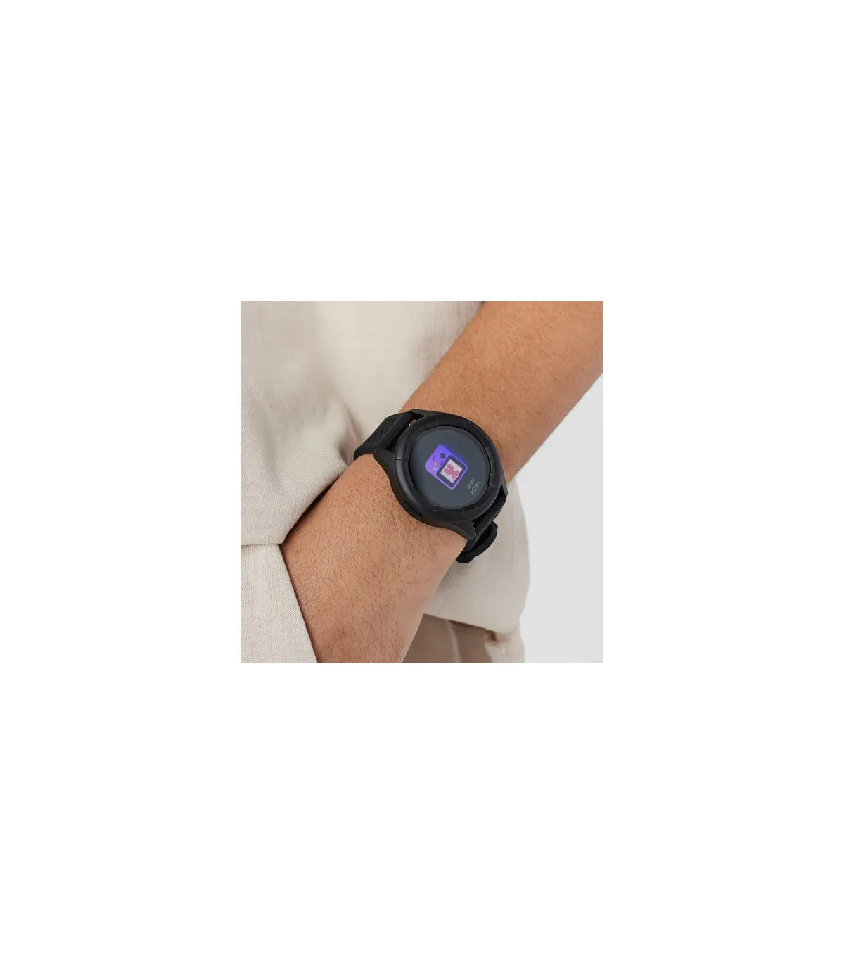 RELOJ TOUS SMARTEEN CONNECT SPORT UNISEX CON CORREA DE SILICONA NEGRA  200350994