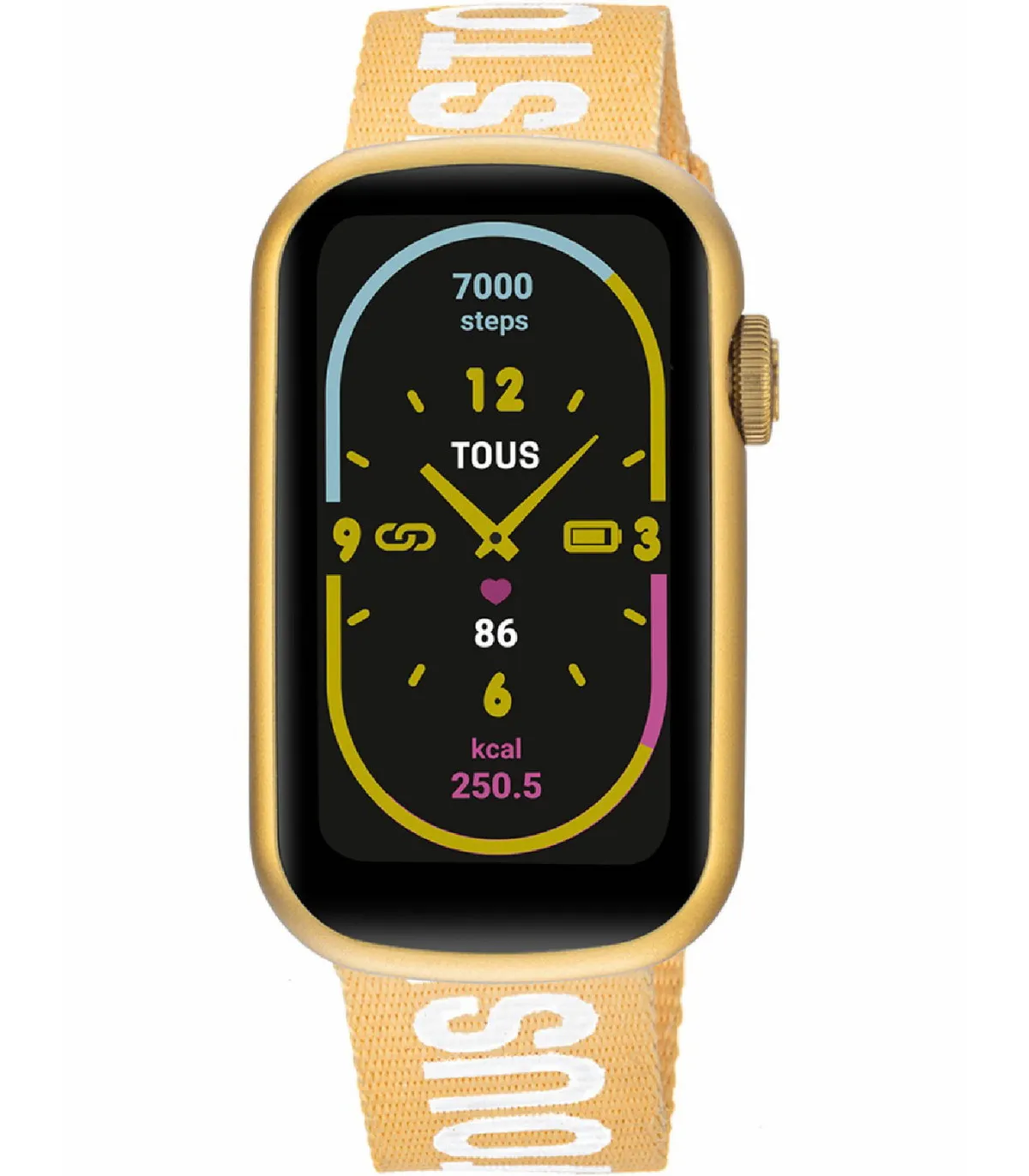 RELOJ TOUS SMARTWATCH MUJER TBAND CORREA INTERCAMBIABLE NYLON/SILICONA  200351091