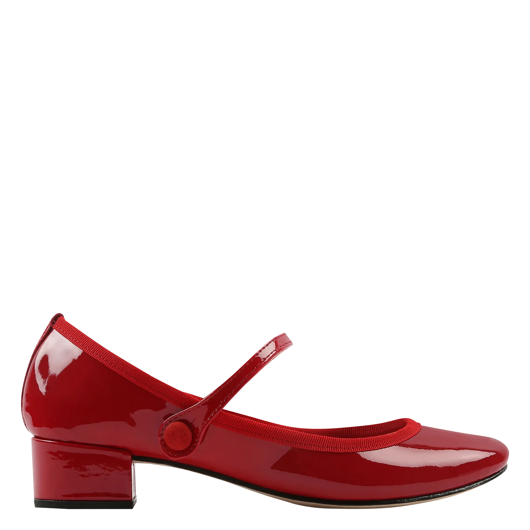 REPETTO ROSE  ZAPATOS DE CHAROL CON TACóN EN ROJO