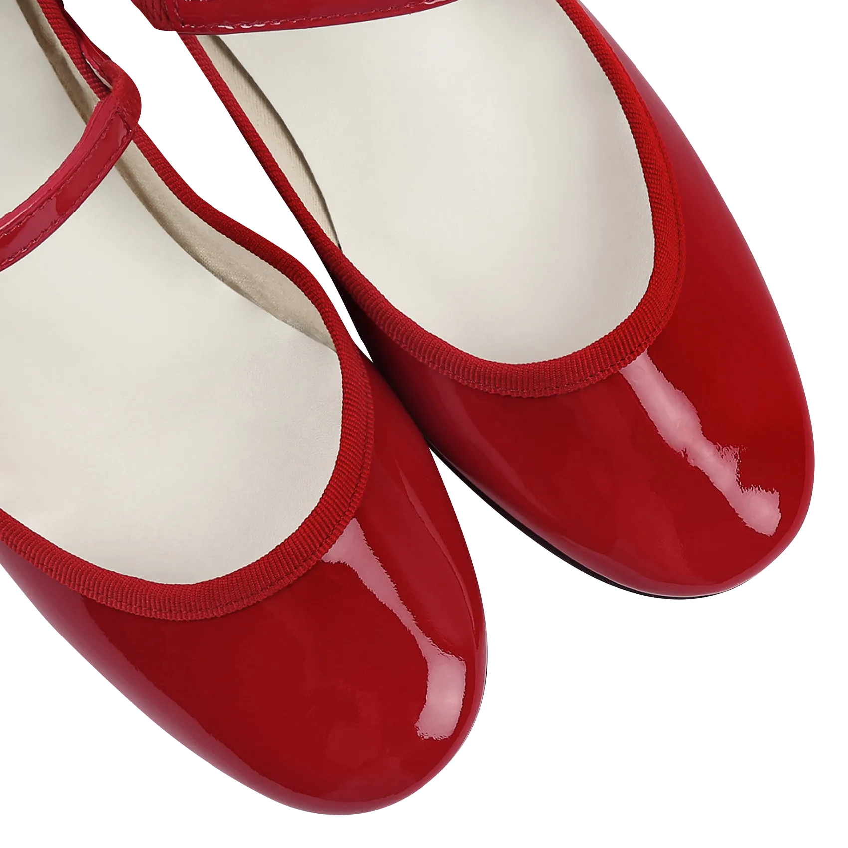 REPETTO ROSE  ZAPATOS DE CHAROL CON TACóN EN ROJO