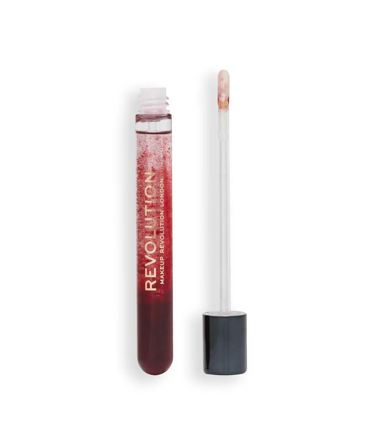 REVOLUTION  *TWISTED FANTASY*  ACEITE LABIAL BITTEN KISS  CLEAR