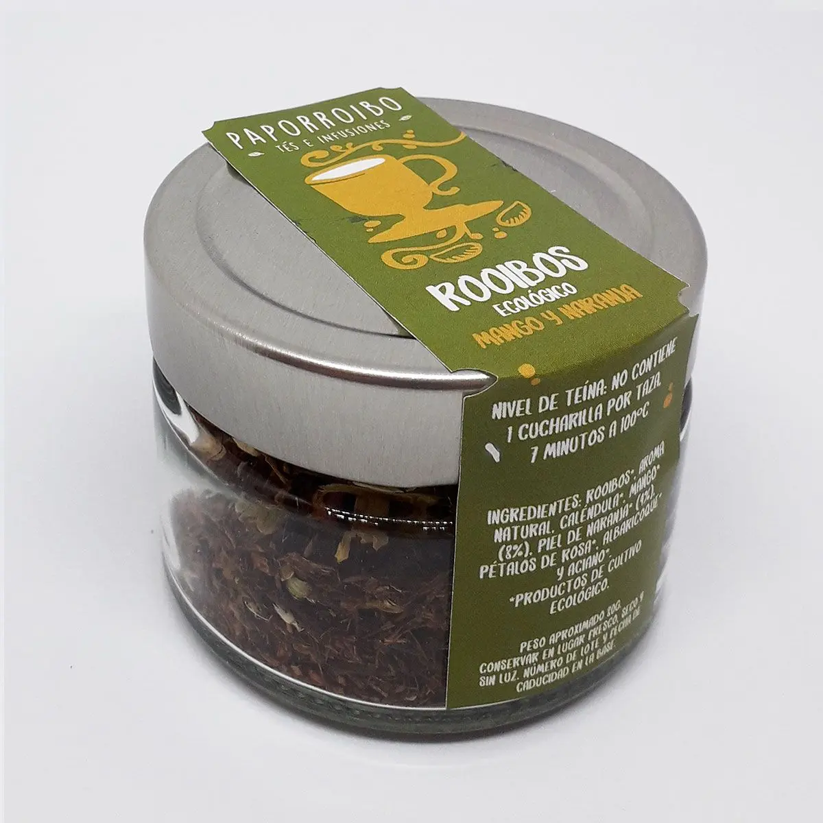 Rooibos de mango y naranja ecológico