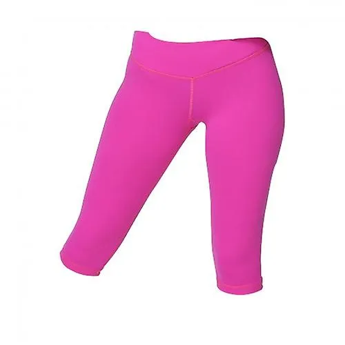 Ropa americana para mujer/mujeres rodilla longitud Fitness polainas/fondos