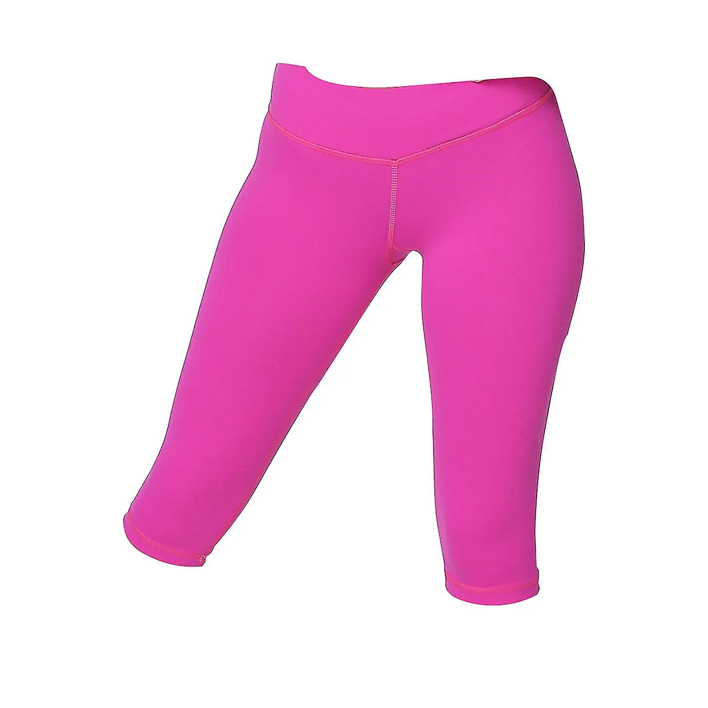 Ropa americana para mujer/mujeres rodilla longitud Fitness polainas/fondos