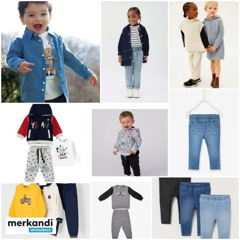Ropa de bebé e infantil mezcla de marcas