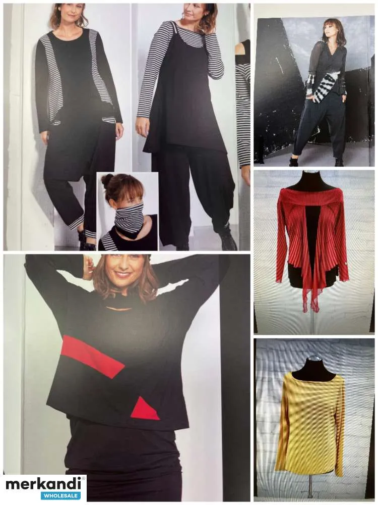 ROPA DE MUJER CALIDAD MODA DE ALTA GAMA MUNICH ANASTASIA BY KAMPEAS NUEVO OVP MIX 2.521 UD GR.3848 PLUSSIZE (75*)