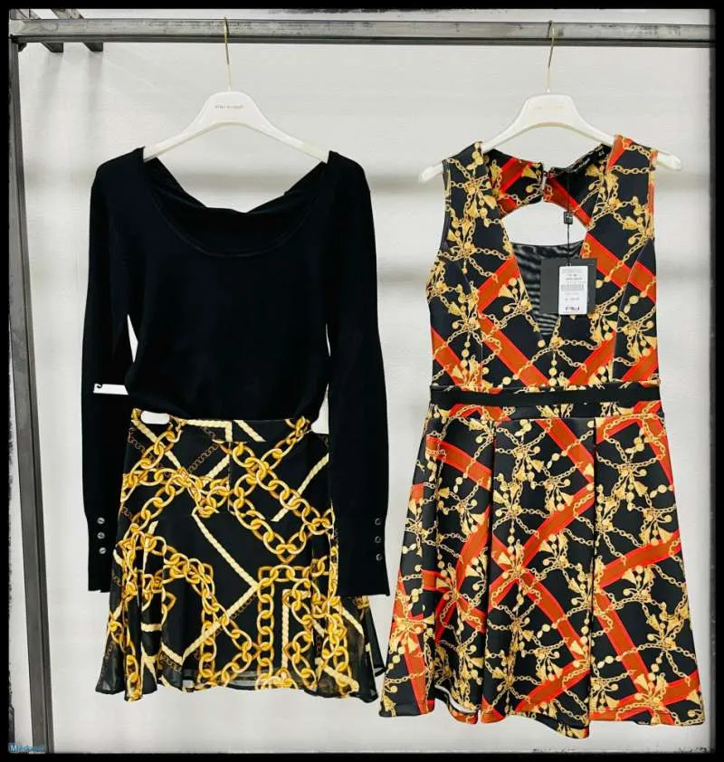 Ropa de mujer de stock firmada Le streghe A/W