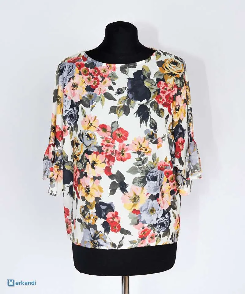 Ropa de mujer Tesco de alta calidad en paquetes al por mayor de 25 kg para minoristas de moda