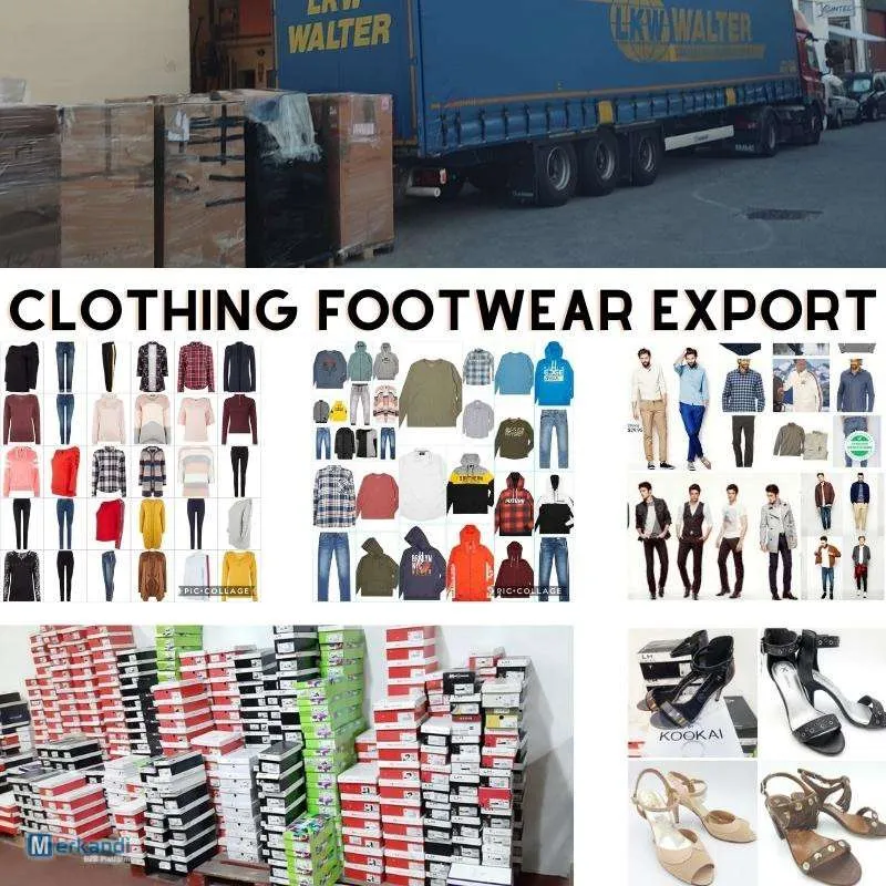 ROPA Y CALZADO PARA EXPORTACIóN EN CONTENEDOR REF: 4578  MAYORISTAS ONLINE
