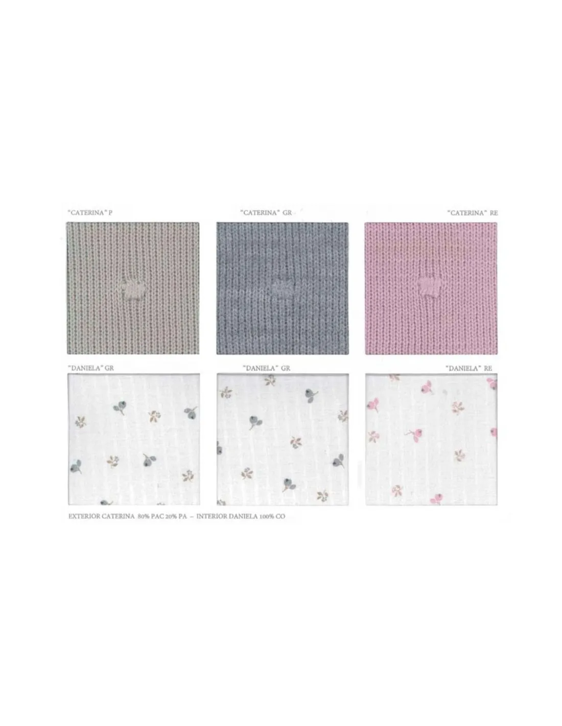 Saco de silla de coche de punto Caterina Uzturre Invierno