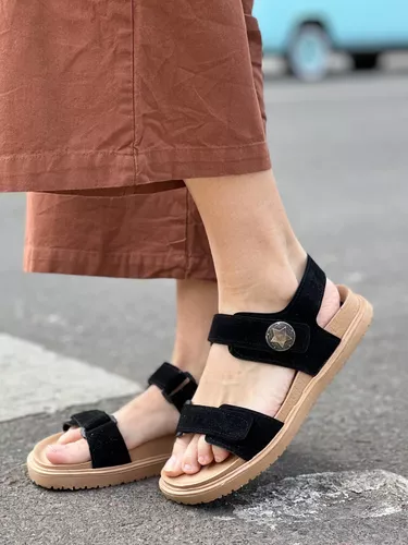 SANDALIA DE DAMA BAJA COMODA LIVIANA MODA VERANO ART430