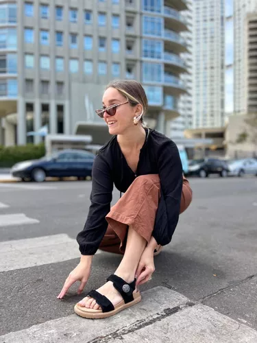 SANDALIA DE DAMA BAJA COMODA LIVIANA MODA VERANO ART430