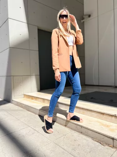 SANDALIA DE DAMA BAJITA CRUZADA SIMIL GAMUZA MODA ART420