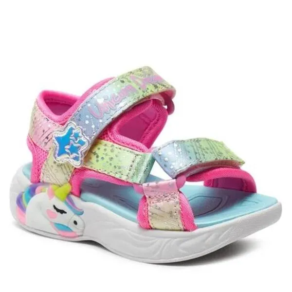 Sandalia para Niñas  Skechers MAGICAL UNICORNO LUCES