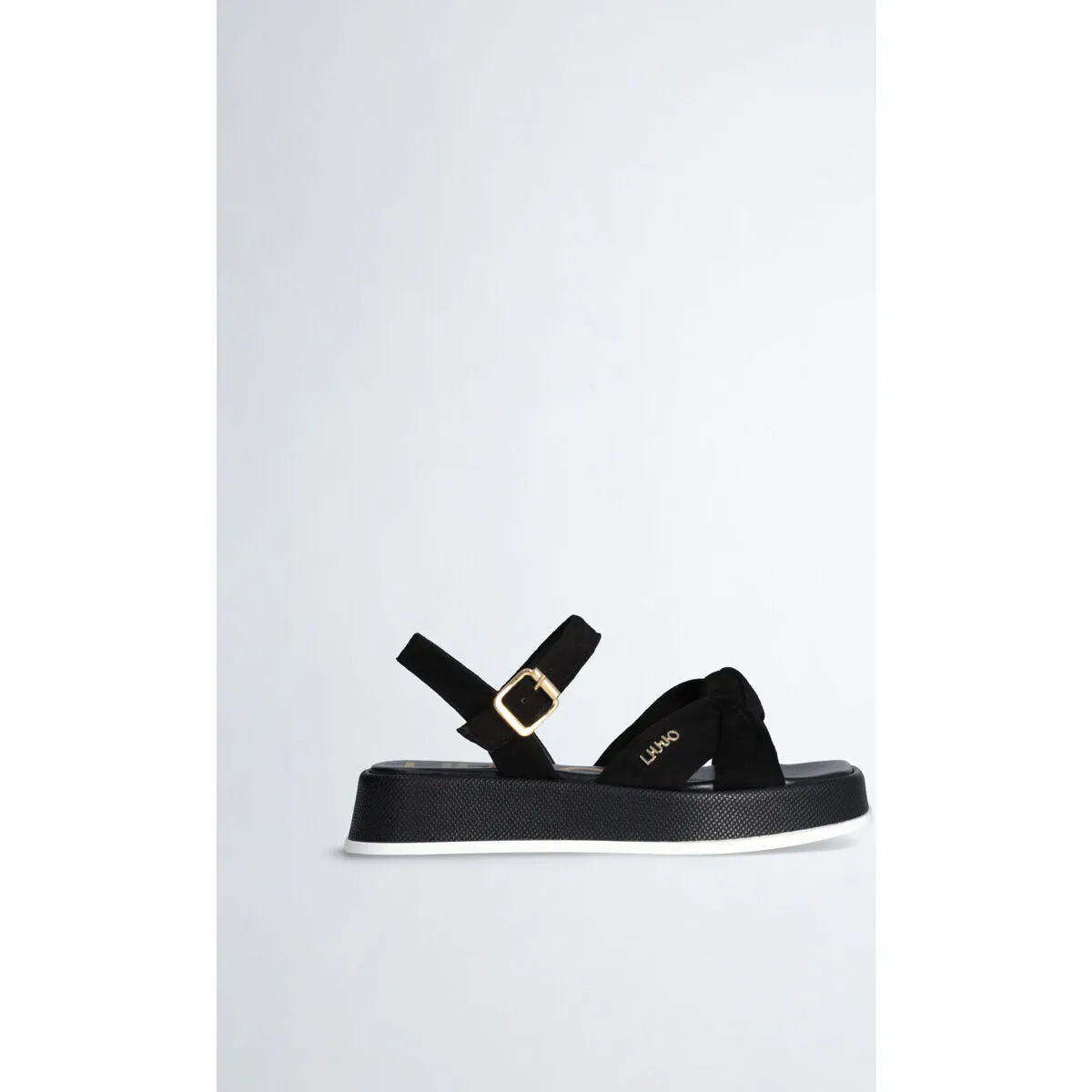 Sandalias de ante con plataforma