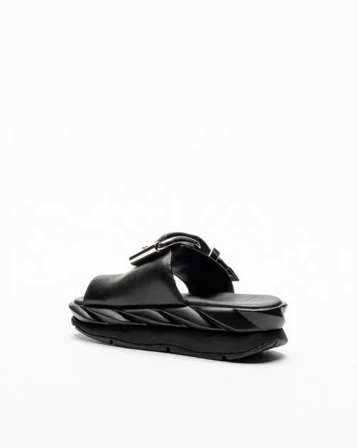 Sandalias de plataforma 4ccccees Mellow Glow Negro