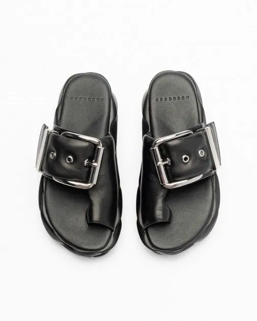 Sandalias de plataforma 4ccccees Mellow Glow Negro