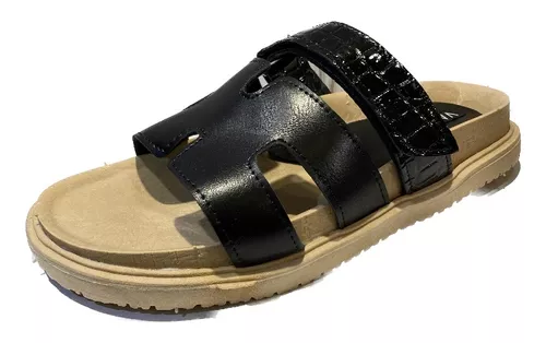 SANDALIAS OJOTAS DE DAMA BAJAS LIVIANAS VALTINO MODA ART490
