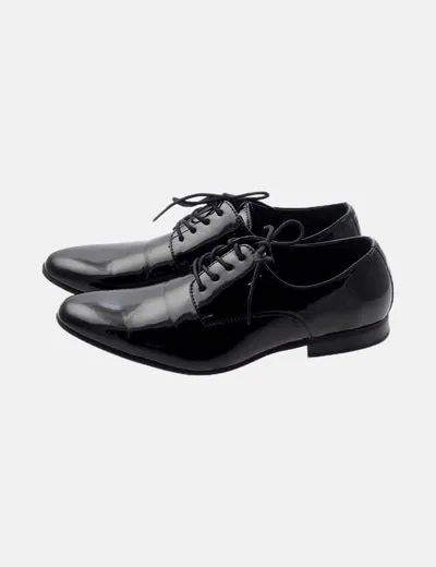 Seaside Zapato negro charol