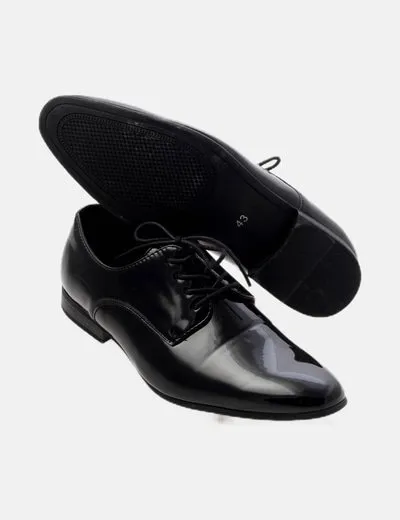 Seaside Zapato negro charol