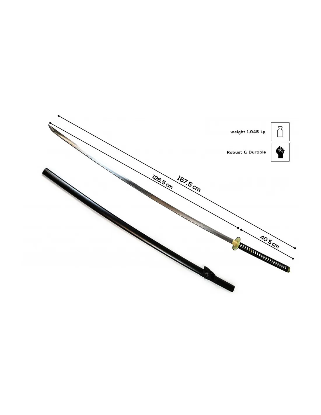 Set katana forjada a mano de Spehiroth Masamune, Final Fantasy VII