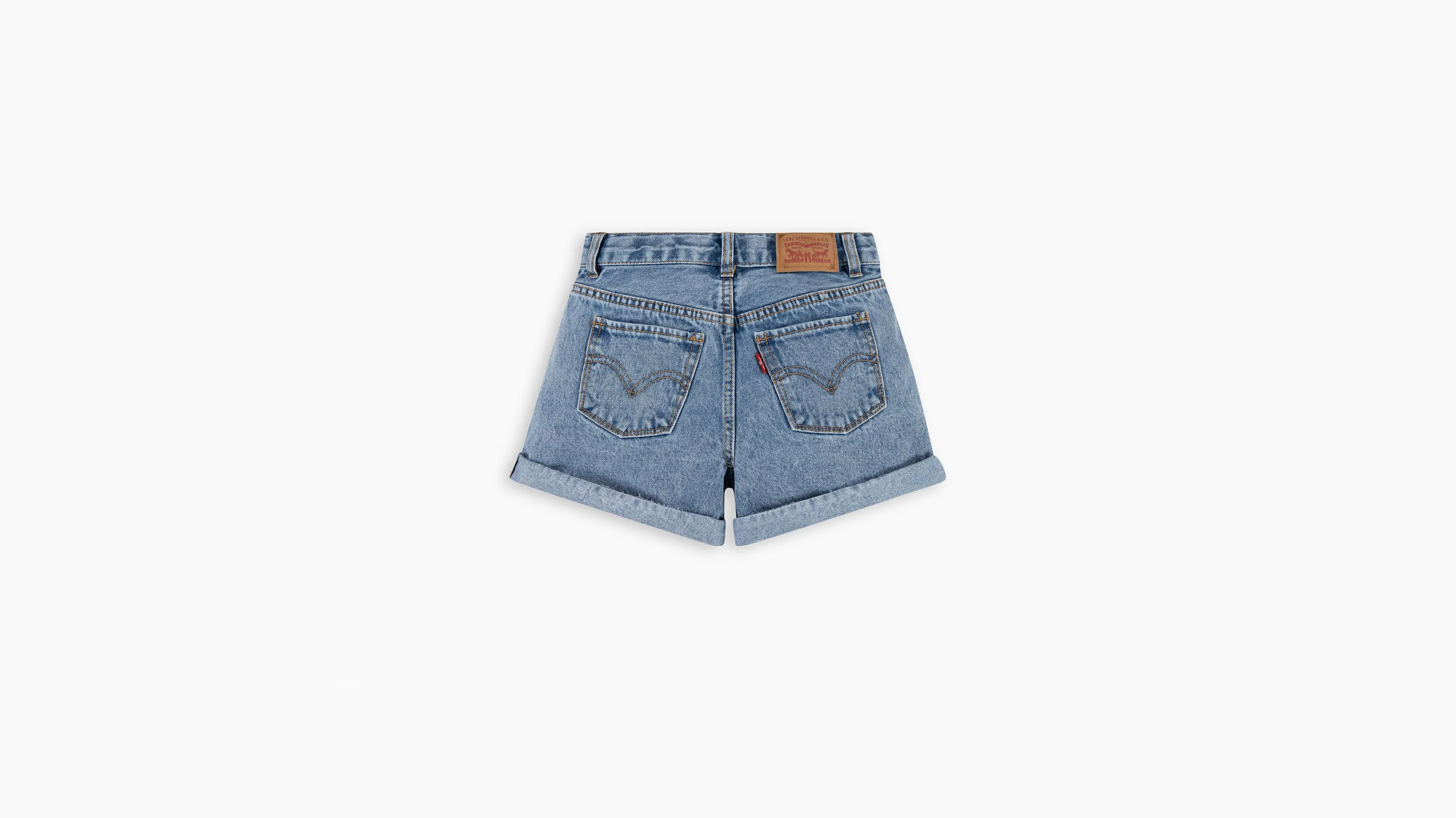 Shorts Para Adolescentes Mini Mom Roll Cuff