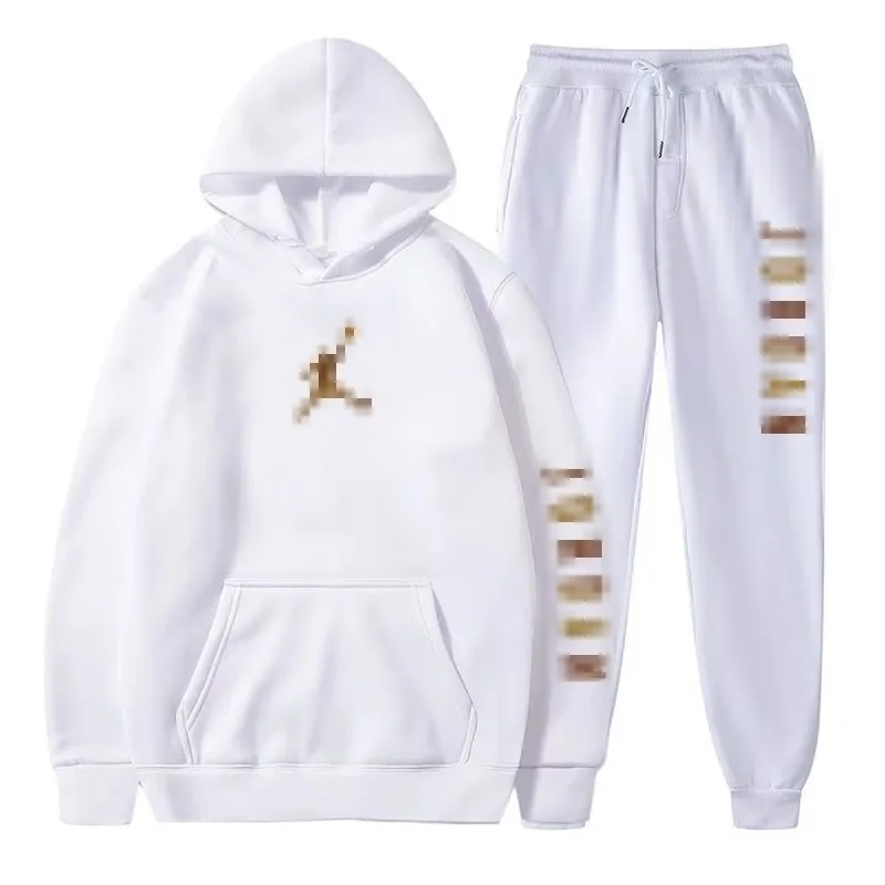 Situos de canciones para hombres Conjunto de 2 piezas de jogging negro ropa de moda de sudadera con capucha