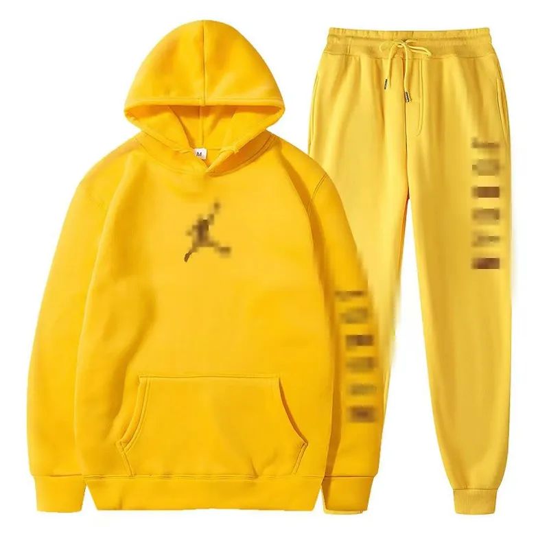 Situos de canciones para hombres Conjunto de 2 piezas de jogging negro ropa de moda de sudadera con capucha