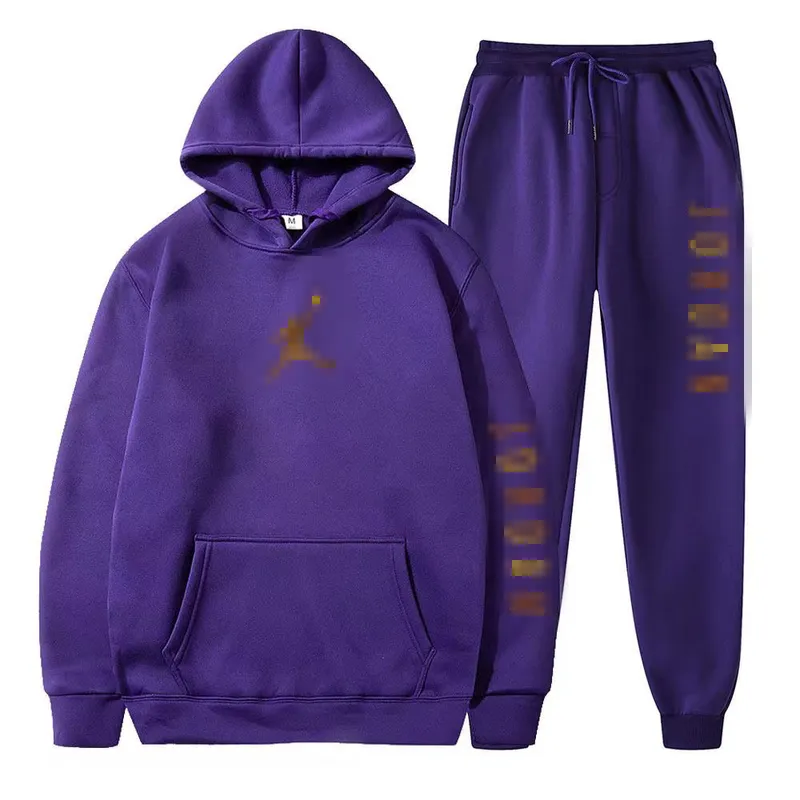 Situos de canciones para hombres Conjunto de 2 piezas de jogging negro ropa de moda de sudadera con capucha
