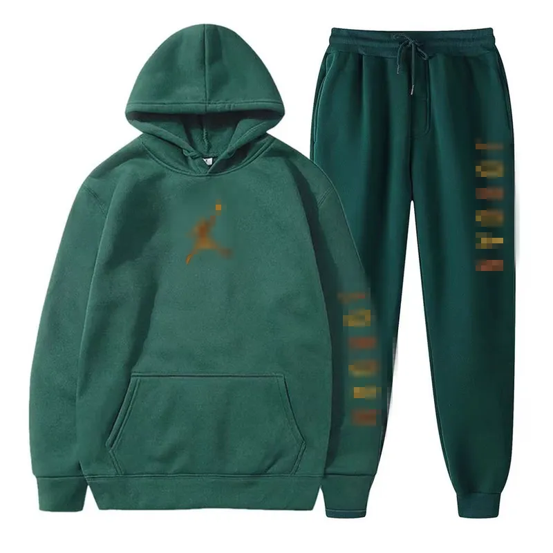 Situos de canciones para hombres Conjunto de 2 piezas de jogging negro ropa de moda de sudadera con capucha
