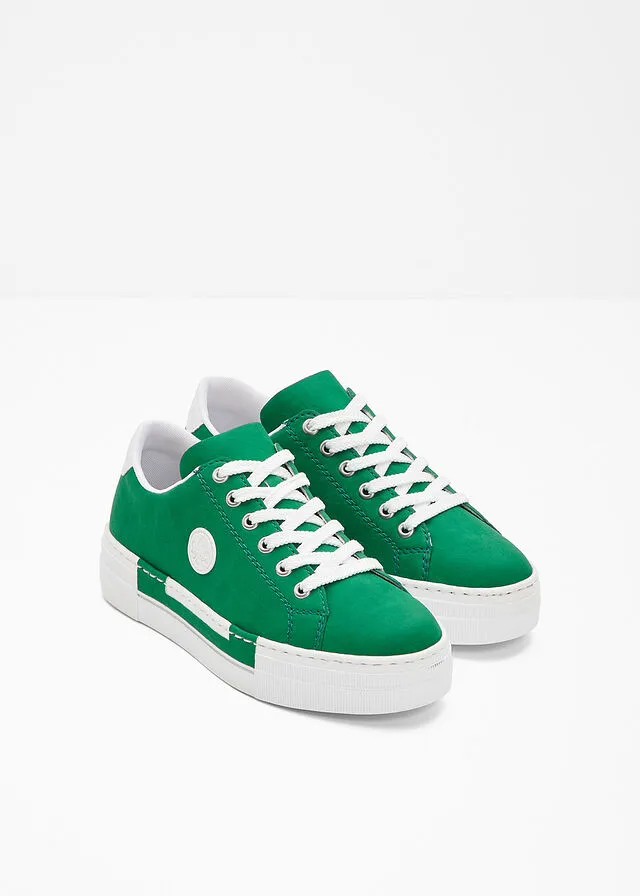 Sneakers bajos con plataforma Esmeralda